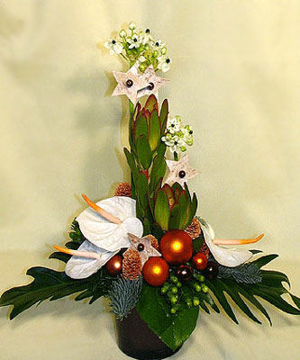 Tombola sorsolása Karácsonyi ajándékkosár, asztaldísszel, Martinivel és Lindt csokival