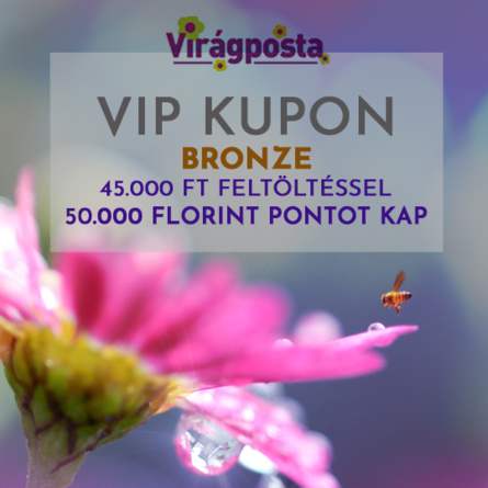 Virágposta - VIP Kupon - Bronze